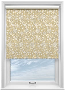 William Morris At Home Wild Tulip, Ochre - Twist&Fit Roller Blind